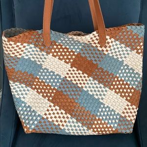 Madewell Woven Leather Tote